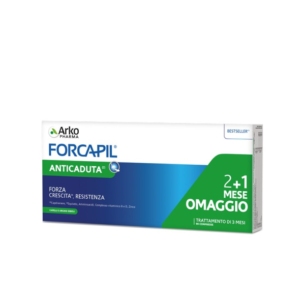 Forcapil Integratore Anticaduta Capelli 30cpsX3