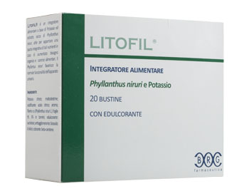 Litofil Integratore con Potassio e di Phyllantus Niruri 20 Bustine
