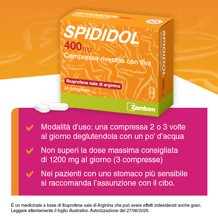 SPIDIDOL*24CPR RIV 400MG