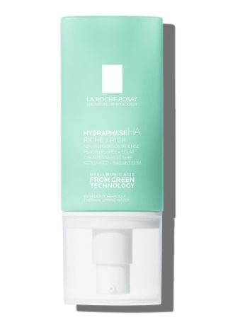 La Roche-Posay Hydraphase HA Ricca, 72H Idratazione Intensa, Luminosita' Immediata, Con Acido Ialuronico 50 ml