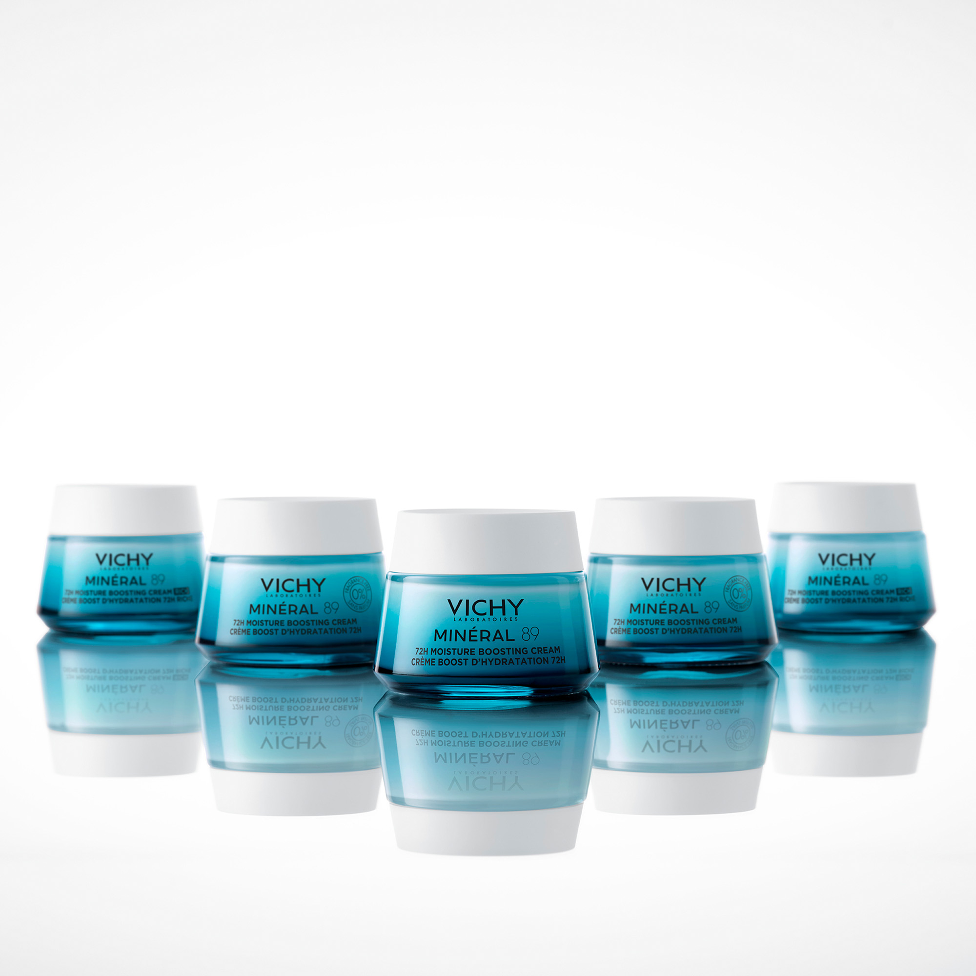 Vichy Minéral 89 Crema Boost Idratazione 72H Leggera per tutti i tipi di pelle 50ml