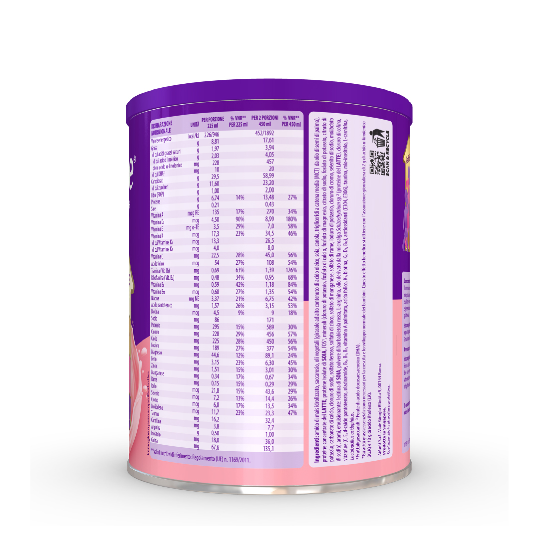 PediaSure Crescita E Sviluppo Gusto Fragola 850 g - Integratore Multivitaminico Per Bambini