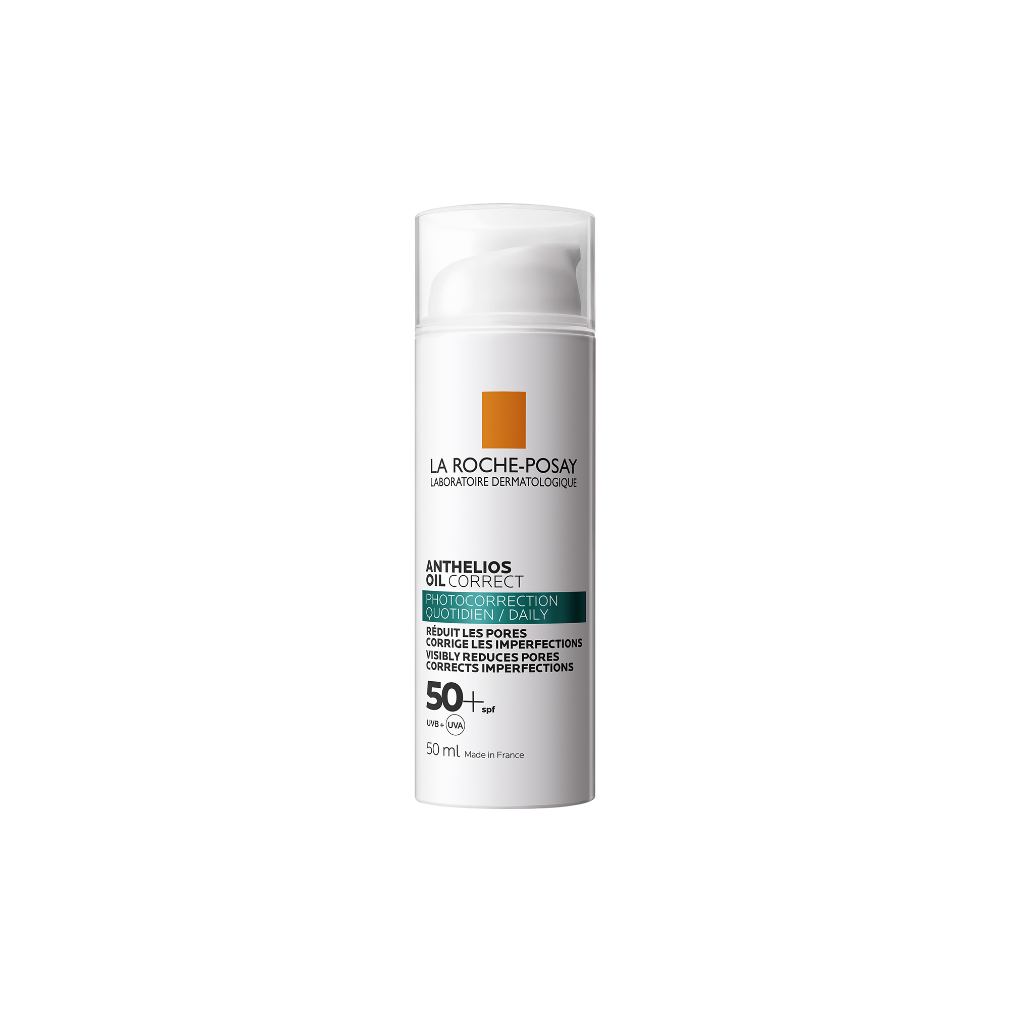 La Roche-Posay Anthelios Oil Correct Crema Solare Trattamento Foto-Correttivo Quotidiano 50+SPF 50 ml