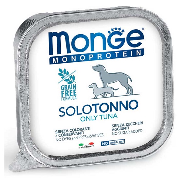 MONGE MONOPROT 100% TONNO 150G