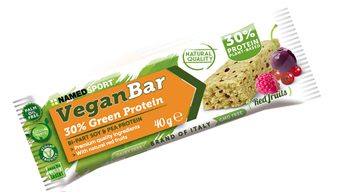 Named Sport Veganbar 30% Green Protein Frutti Rossi Barretta Proteica 40 g
