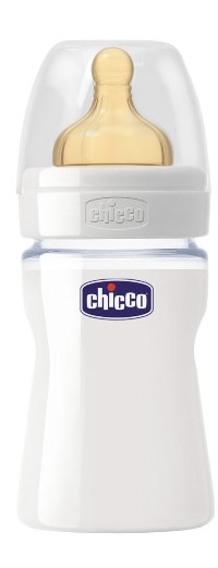 Chicco Biberon Vetro Flusso Normale Caucciù 150 ml