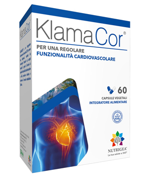 KlamaCor - Integratore per la funzionalità cardiovascolare - 60 capsule vegetali