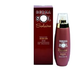 Dermasol Solaire Crema Solare Corpo Con Stimolatore di Melanina Protezione Media 125 ml