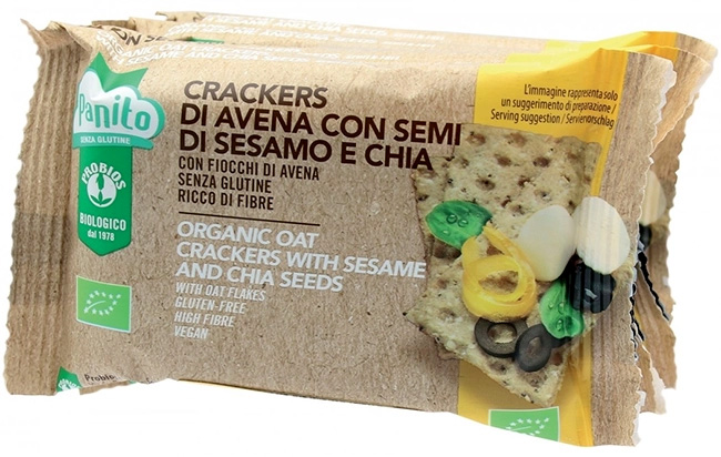 PANITO Crackers Ave Sesamo Chia 4pz