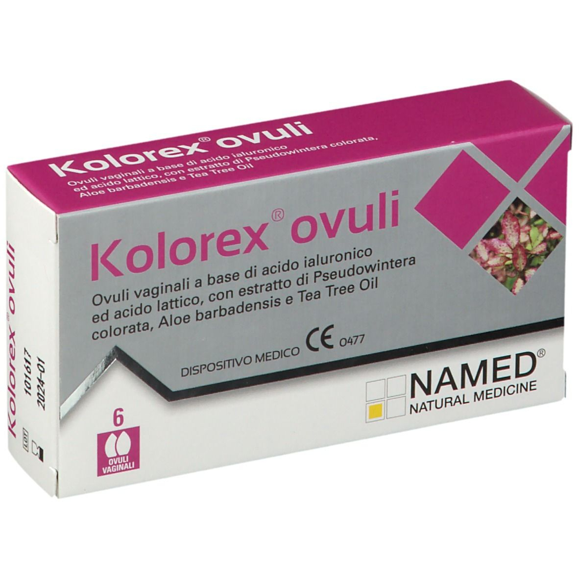Named Kolorex 6 Ovuli Vaginali Per La Candida 