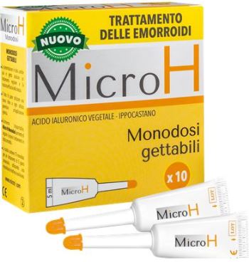 Micro H Monodosi Gel Emorroidi 10 Pezzi