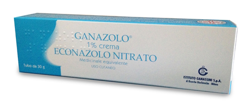 Ganazolo Crema 1% Econazolo nitrato Antimicotico 30g