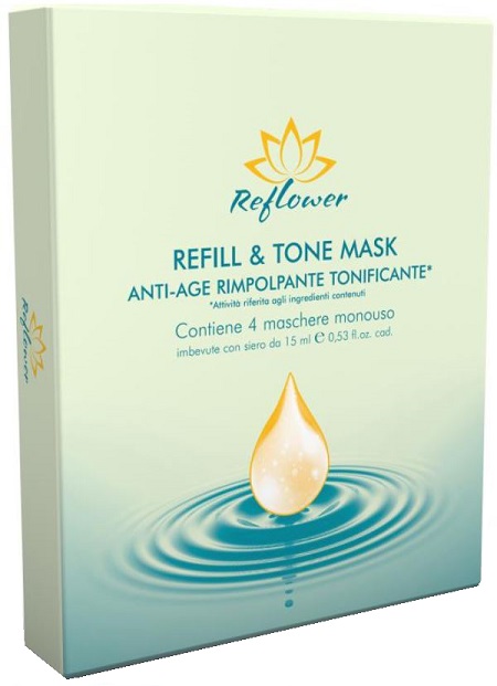 REFLOWER REFILL&TONE MASK 4PZ