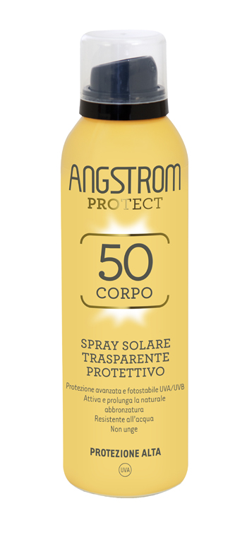 Angstrom Spray Solare Trasparente Corpo Spf50 200mL