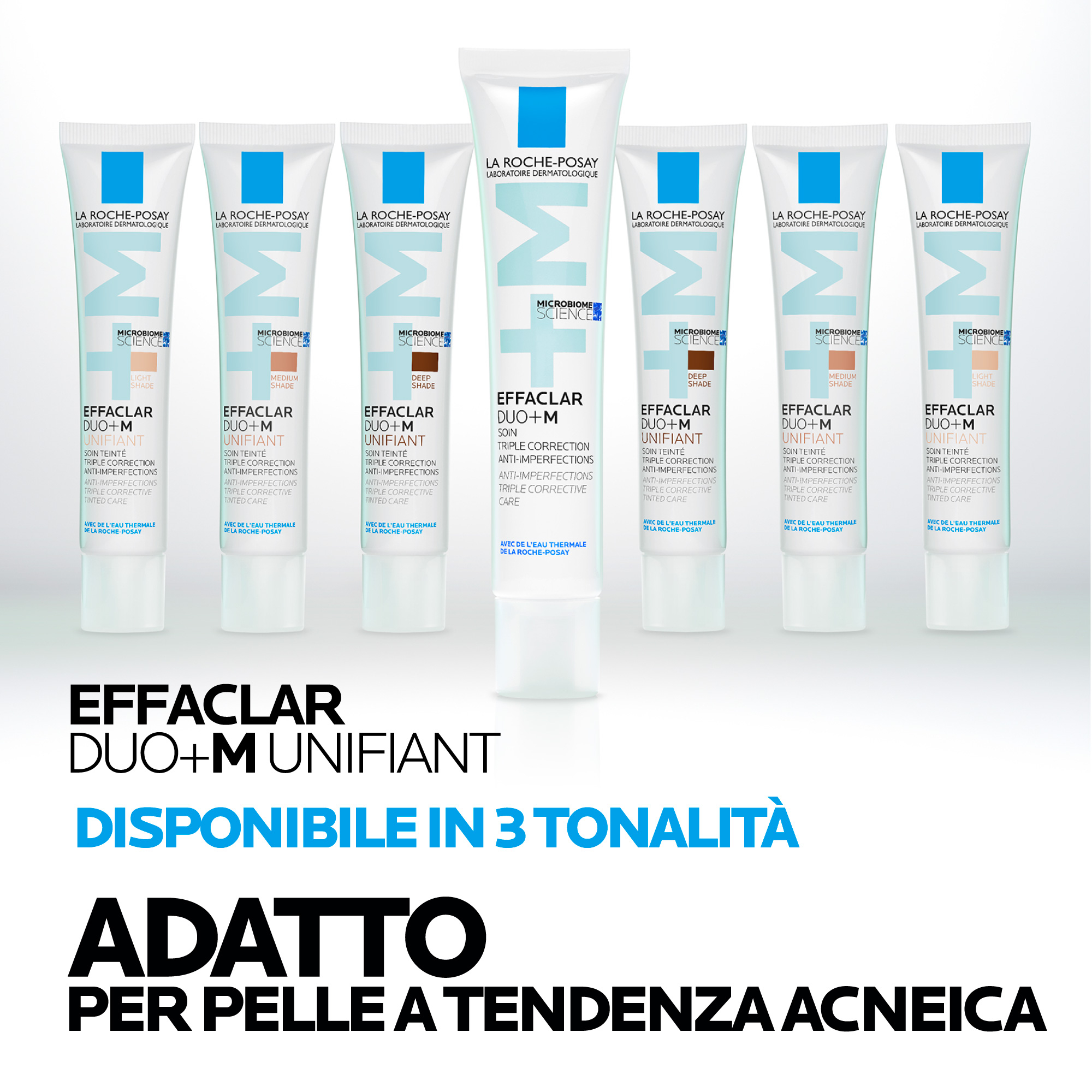 La Roche-Posay Effaclar Duo+M Unifiant Deep trattamento correttivo uniformante e purificante con nuovo attivo phylobioma e niacinamide 40ml