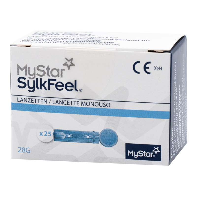 MyStar SylkFeel 28G Lancette Pungidito 25 Pezzi
