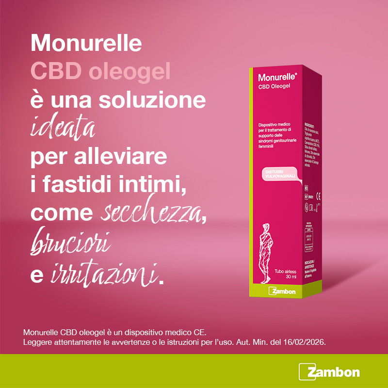 Monurelle CBD Oleogel 30 ml - Trattamento Per Le Sindromi Genitourinarie Femminili