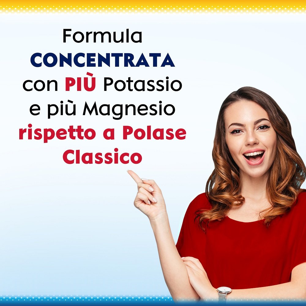 Polase Plus Integratore Alimentare Sali Minerali Organici Magnesio Potassio Arancia Mandarino 24 Bst