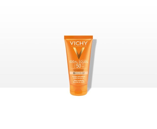 Vichy Idéal Soleil BB Cream Effetto Asciutto e Mat SPF 50 - Protezione viso - 50 ml