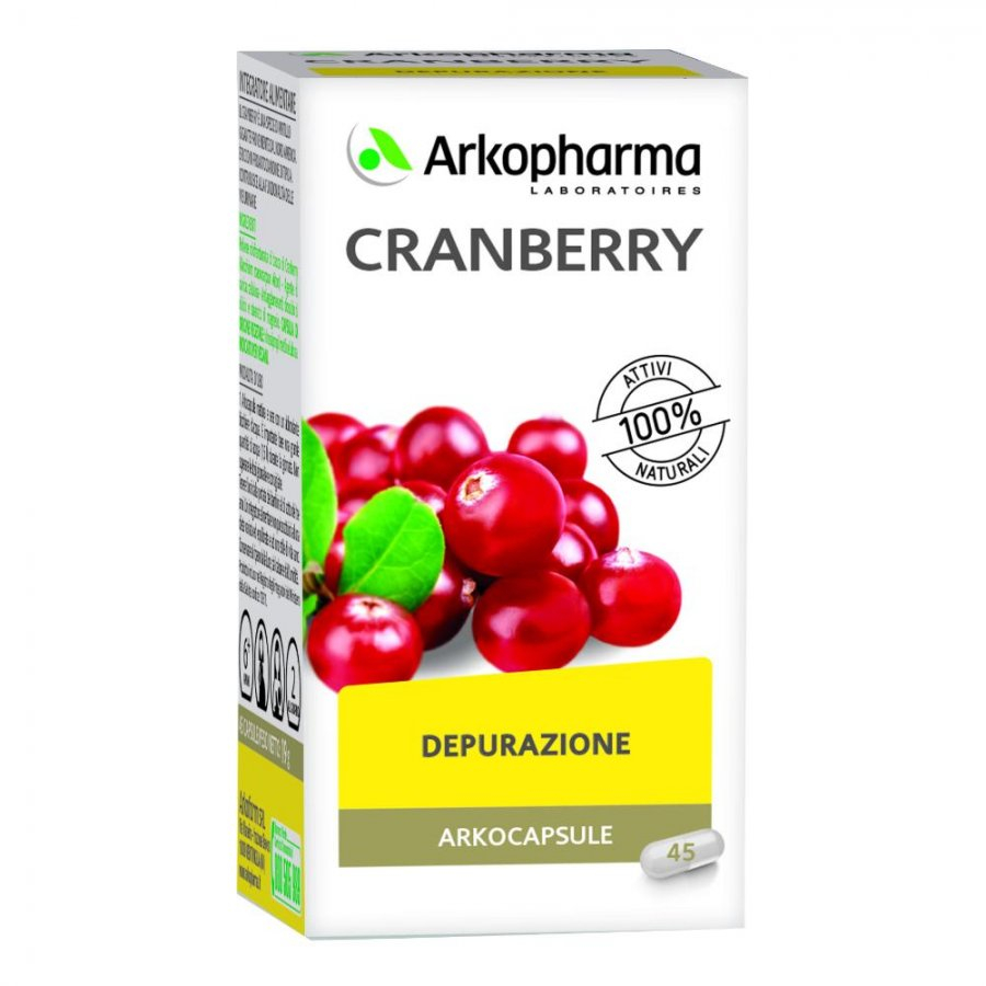 Arkocapsule Cranberry BIO Integratore Alimentare 45 capsule