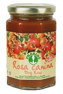 Probios Composta di Rosa Canina Biologica Senza Zuccheri Aggiunti
