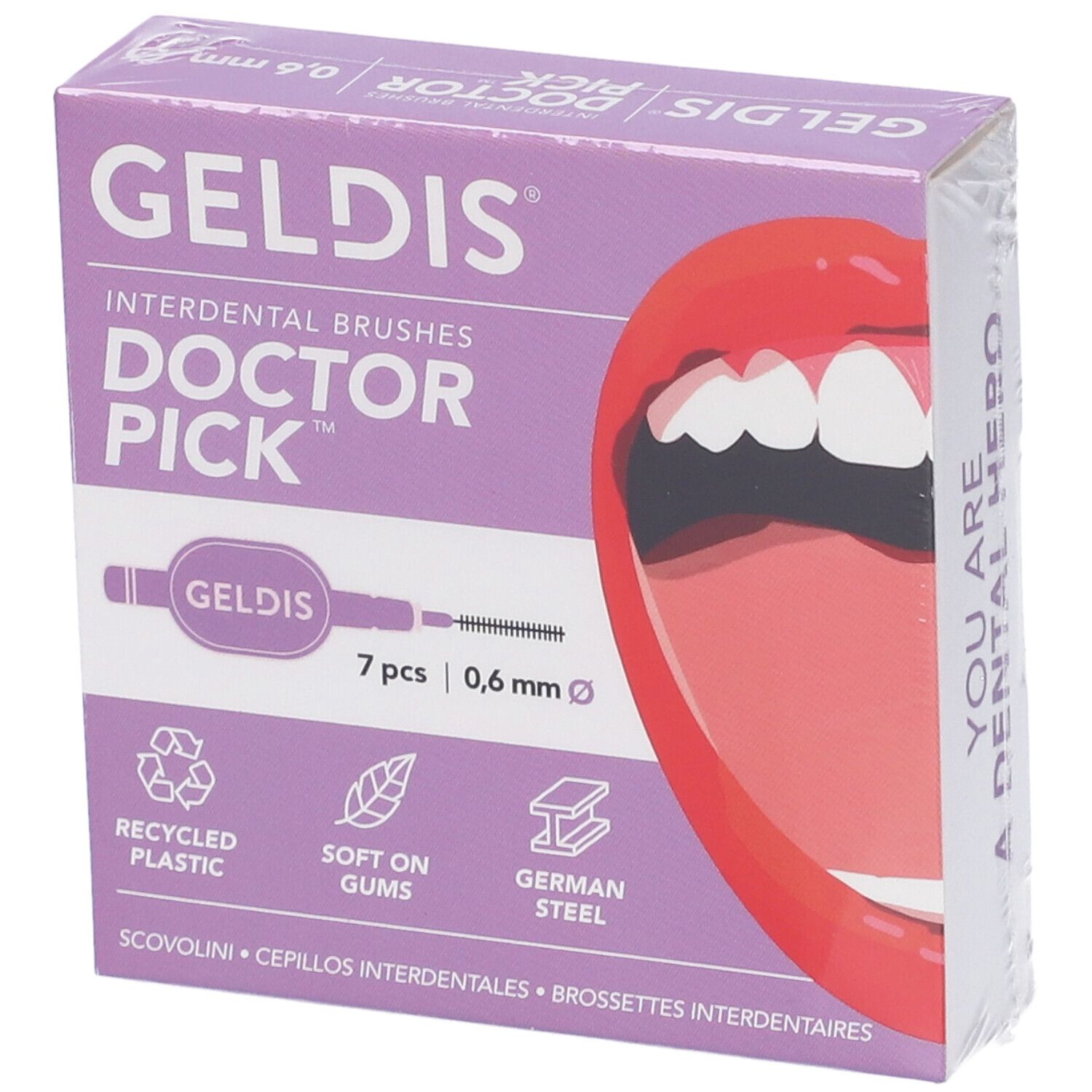 GELDIS Doctor Pick 0,6mm 7pz
