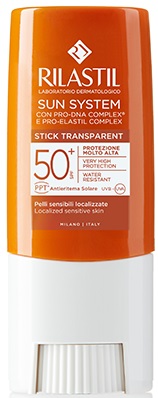 Rilastil Sun Protect Stick Trasparente SPF50+ 8,5mL