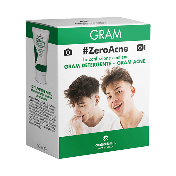 GRAM ZEROACNE DET 50ML+CR 50ML