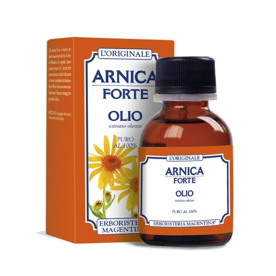 Erboristeria Magentina Olio Puro 100% Arnica Forte 50 ml
