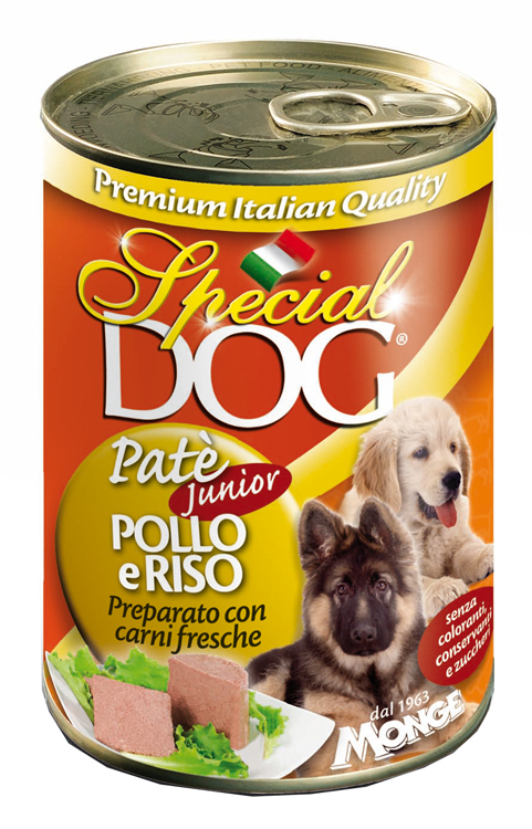 SPECIAL DOG PATE' J POL RISO