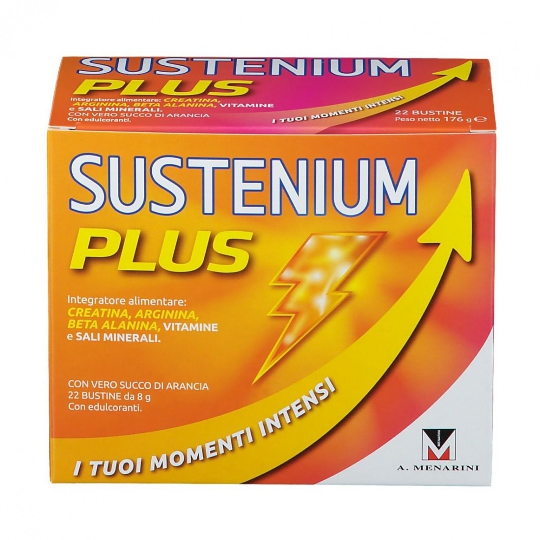 Sustenium Plus Integratore di Creatina Arginina 22 Bustine