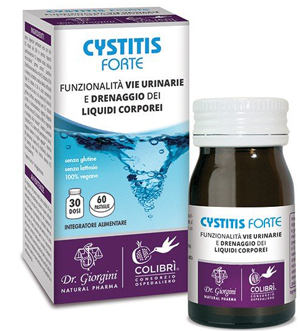 Dr.Giorgini CYSTITIS FORTE 60 pastiglie da 500 mg
