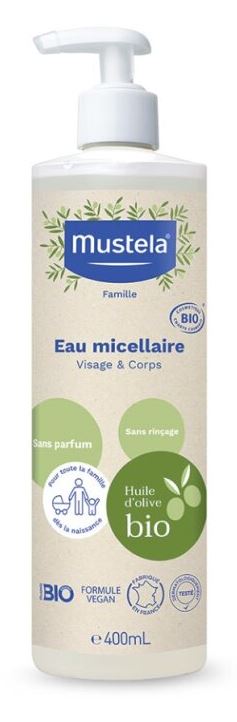 MUSTELA ACQUA MICELLARE BIO
