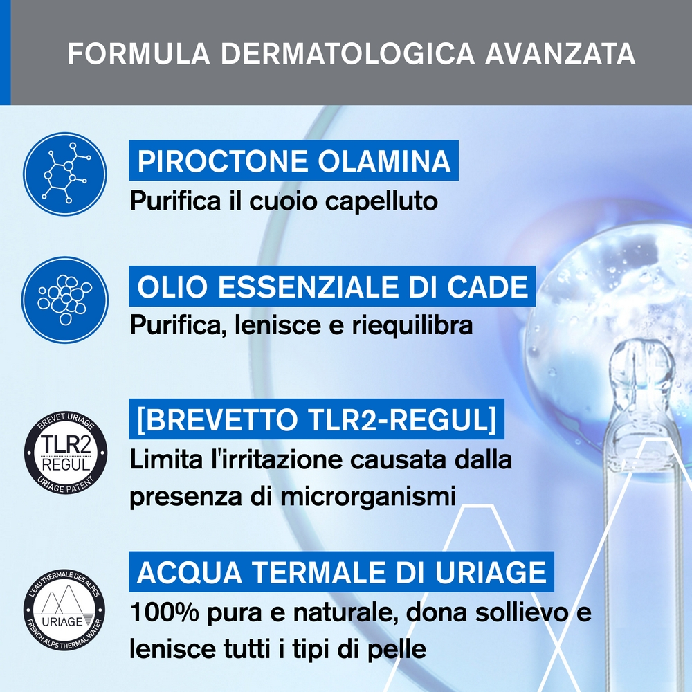 Uriage DS Lozione Spray Cuoio Capelluto Antiprurito e Anti-irritazione 100 ml