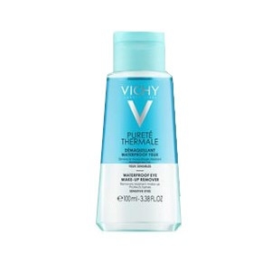 Vichy Pureté Thermale Struccante Occhi Bifase Waterproof 100 ml per occhi e labbra