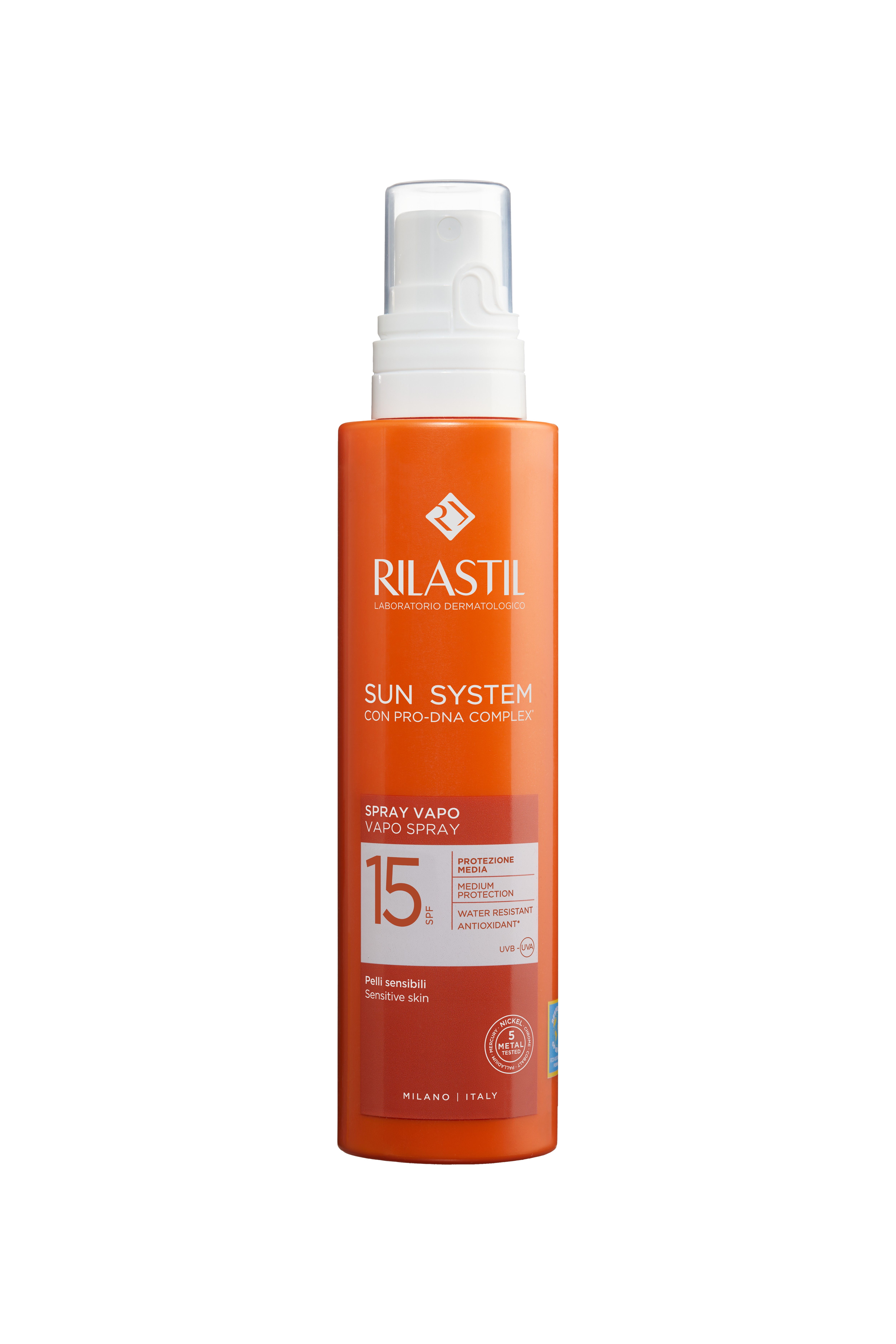 Rilastil Sun System Crema Solare Corpo Spray SPF15 200mL