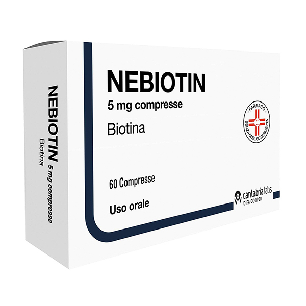 NEBIOTIN*60CPR 5MG