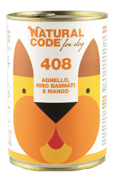 NC DOG 408 AGN/RI/MANGO 400G
