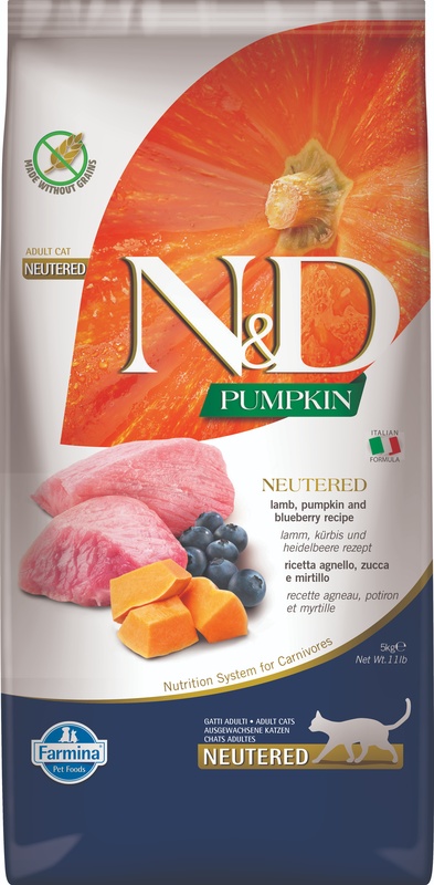 N&D P CAT AGN/MIRT AD NEUT 5KG