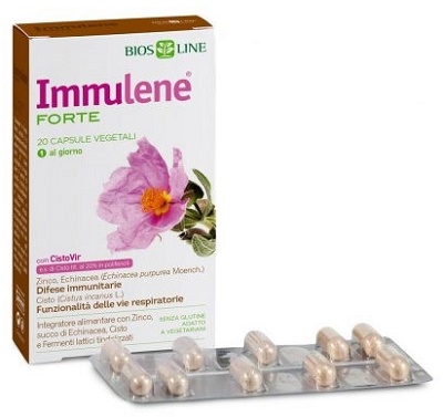 Immulene Forte Integratore 20 Capsule