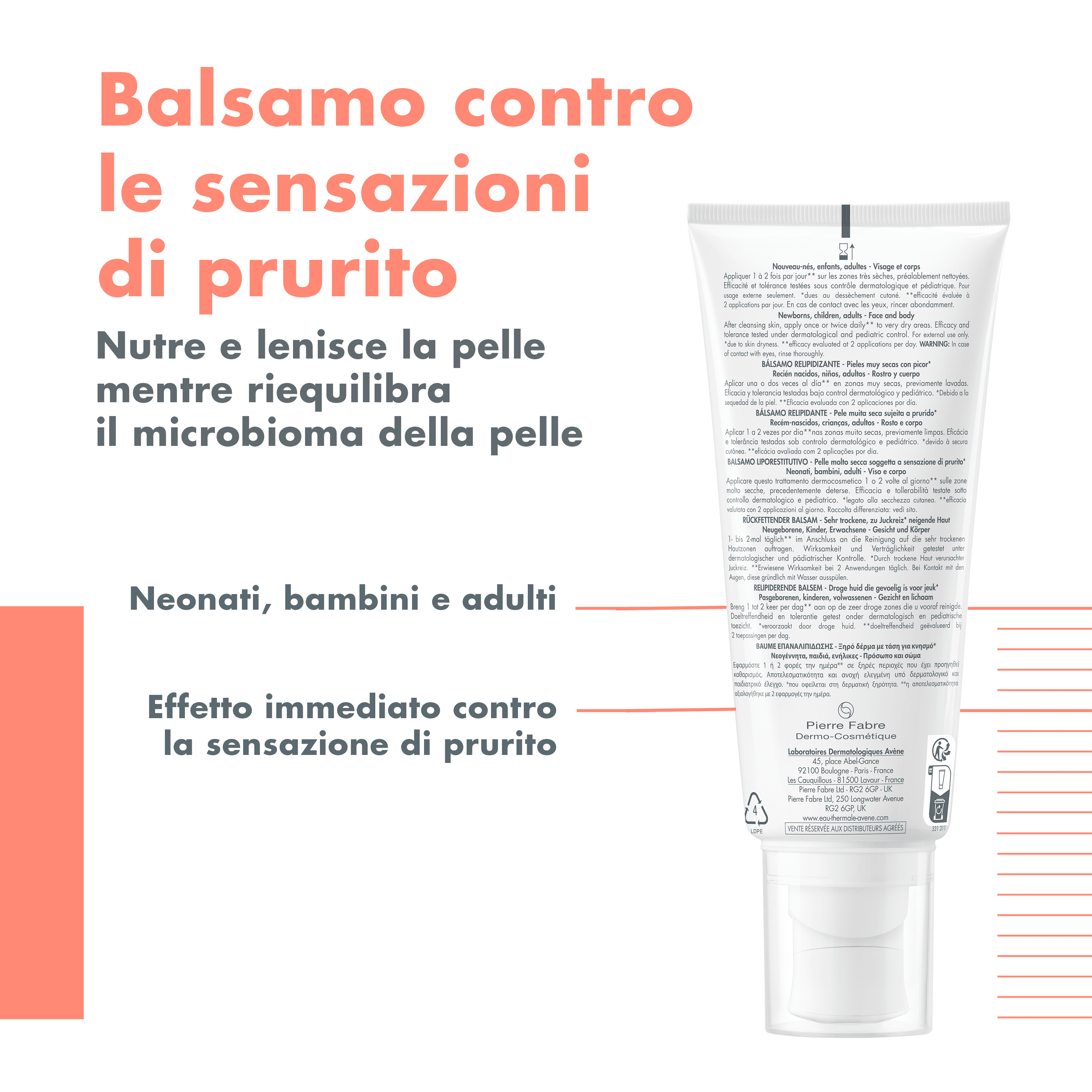 Eau Thermale Avène - XERACALM A.D Balsamo Liporestitutivo 200 ml