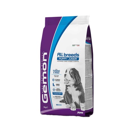 GEMON CANE ALL BREEDS PUPPY JUNIOR TONNO 15KG