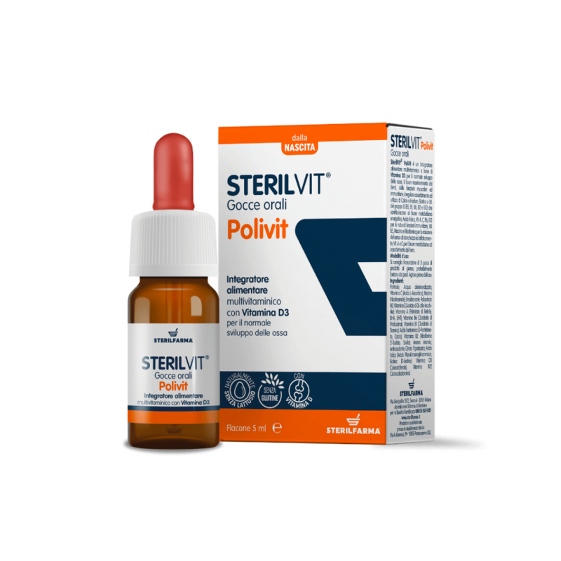 STERILVIT POLIVIT Gtt 5ml
