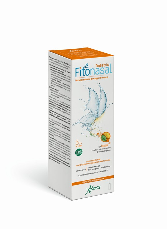 Aboca Fitonasal Pediatric Nebulizzatore Spray 125 ml - DISPOSITIVO MEDICO Classe II a