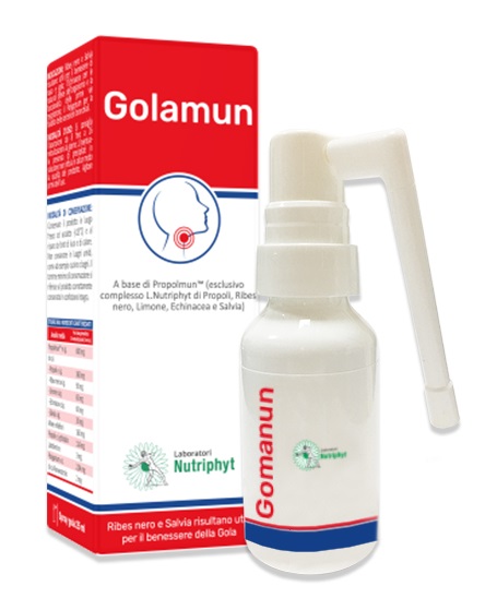 Golamun Spray Benessere Vie Respiratorie 25 ml