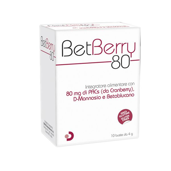 Betberry 80 Integratore 10 Bustine