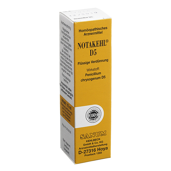 Imo Sanum Notakehl D 5 Gocce Omeopatiche 10 ml