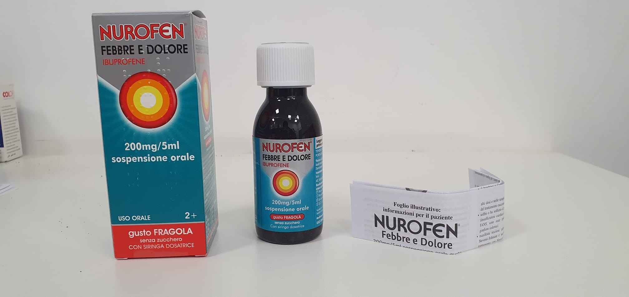 NUROFEN FEBBRE D 200MG/5ML FRA