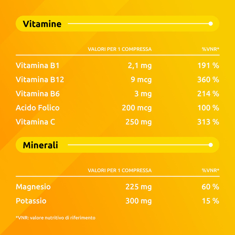 Supradyn Magnesio e Potassio, Edizione Limitata, Integratore completo  con Vitamine B, Vitamina C e Minerali, in caso di Caldo, Afa e Sport, Gusto Arancia, 24 + 24 Bustine