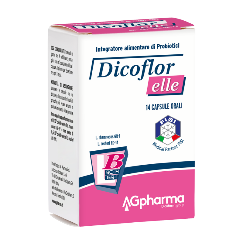 Dicoflor Elle Integratore Probiotici 14 Capsule